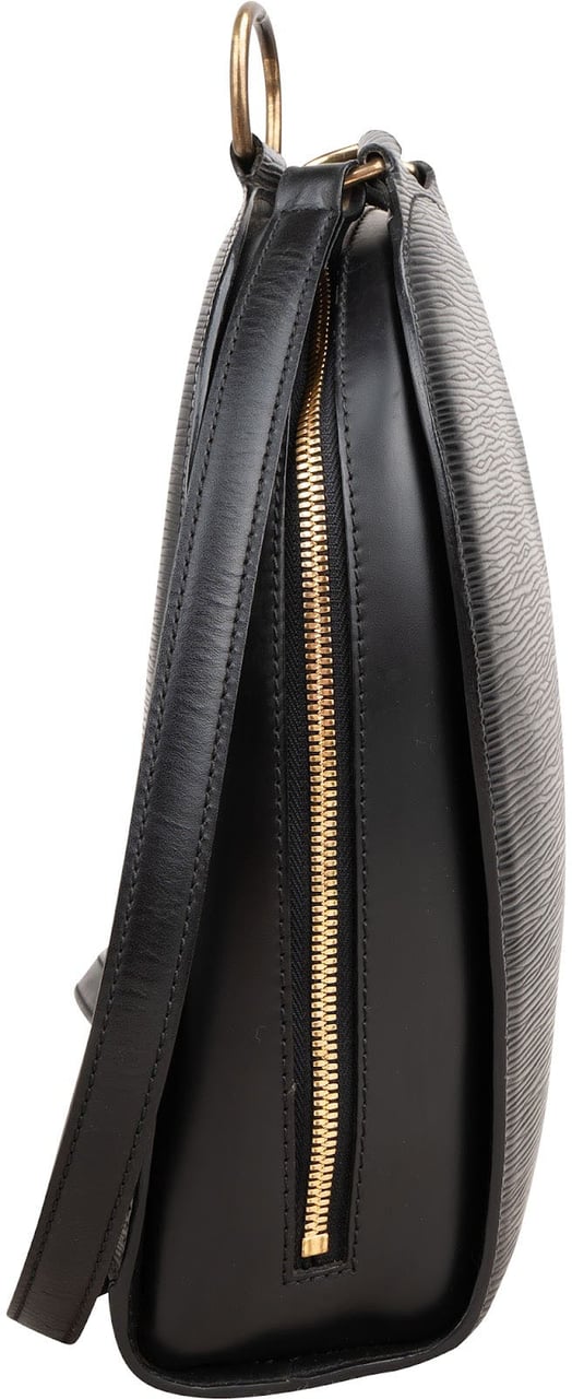 Louis Vuitton Noir Epi Leather Mabillon Backpack Zwart