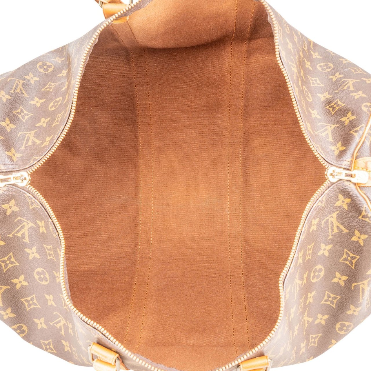 Louis Vuitton Monogram Canvas Keepall 55 Travel Bag Bruin