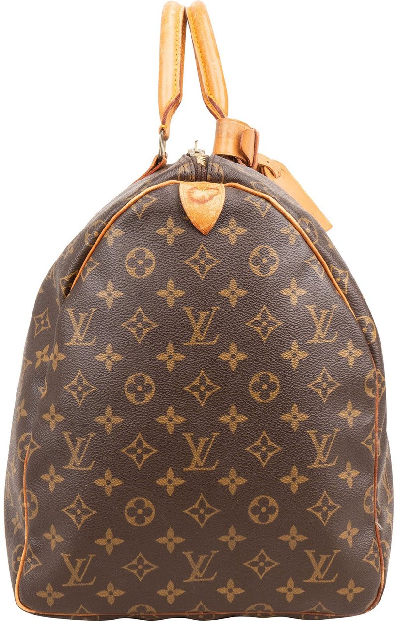 Louis Vuitton Monogram Canvas Keepall 55 Travel Bag Bruin