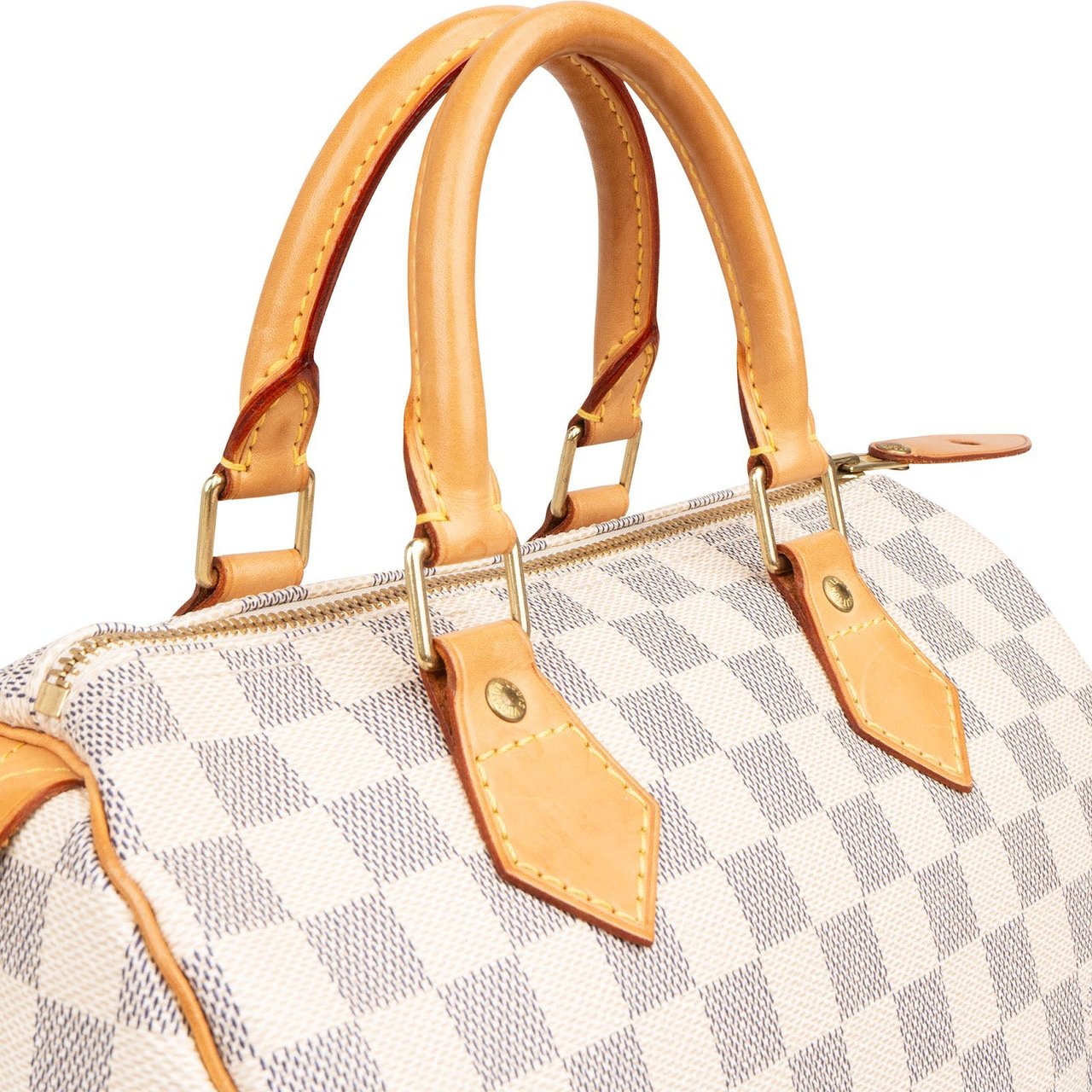 Louis Vuitton Monogram Damier Azur Speedy 25 Handbag Divers