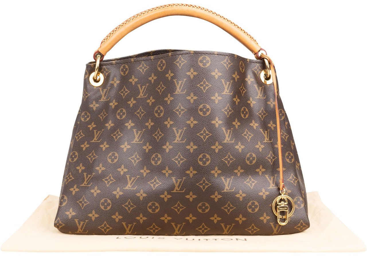 Louis Vuitton Monogram Canvas Artsy MM Shoulder Bag Bruin