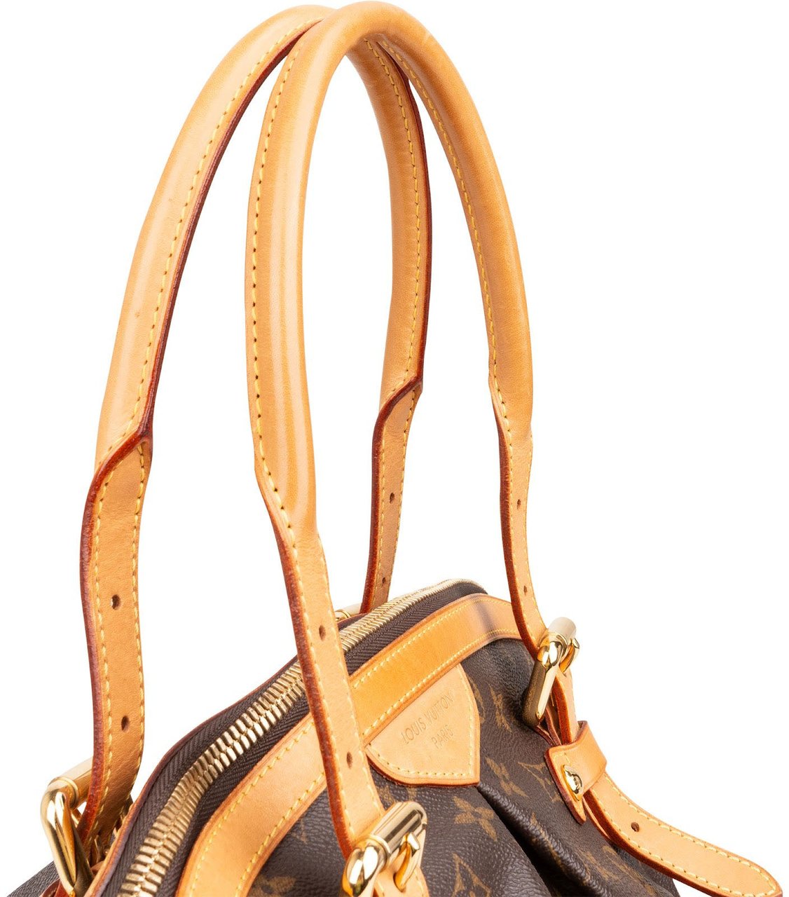 Louis Vuitton Monogram Canvas Tivoli GM Shoulder Bag Bruin