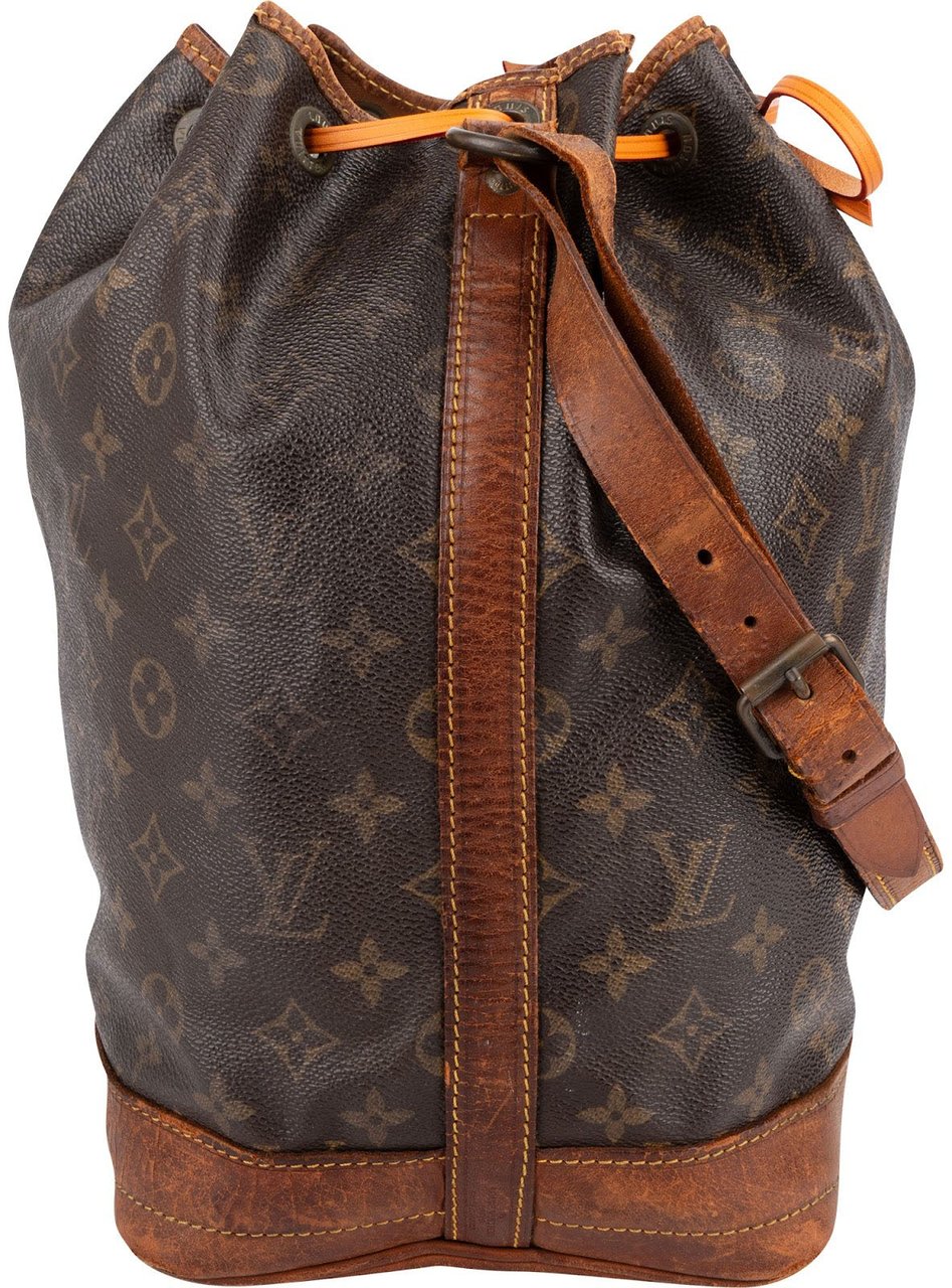 Louis Vuitton Monogram Canvas Sac Noé Grande Shoulder Bag Bruin