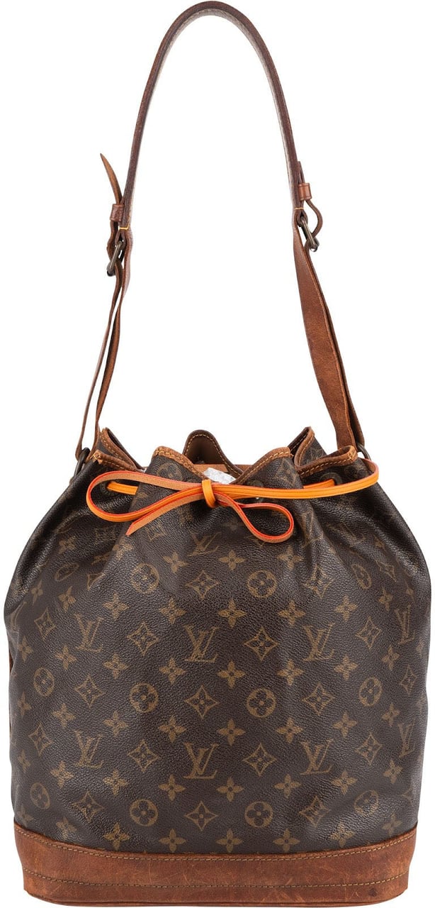 Louis Vuitton Monogram Canvas Sac Noé Grande Shoulder Bag Bruin