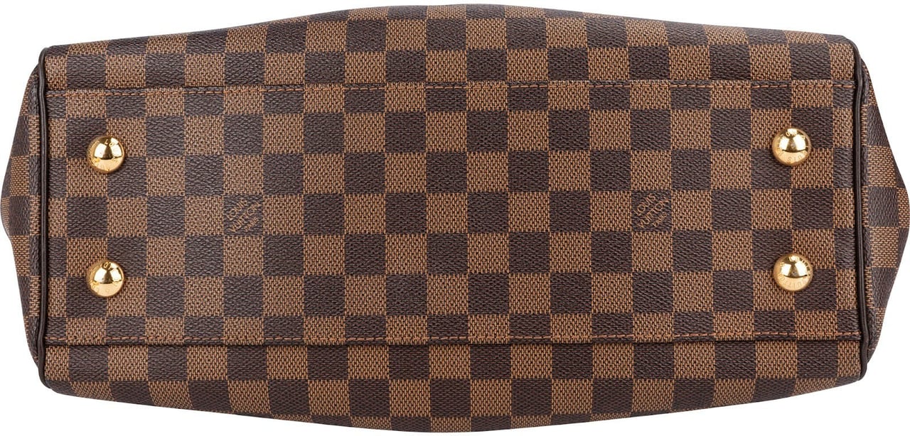 Louis Vuitton Monogram Damier Ebene Trevi PM Handbag Bruin
