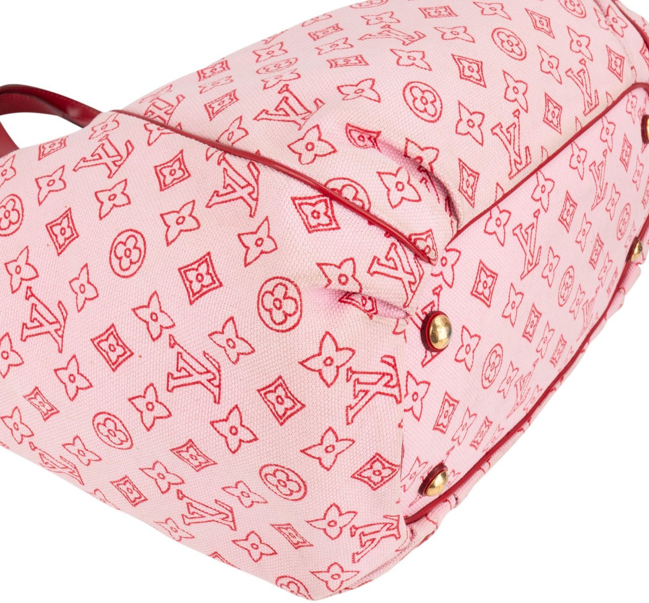 Louis Vuitton Cherry Blossom Cabas Ipanema GM Shopper Bag Rood