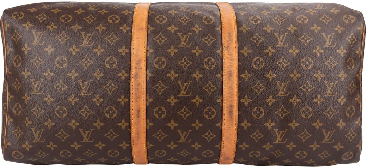 Louis Vuitton Monogram Canvas Keepall 60 Travel Bag Bruin