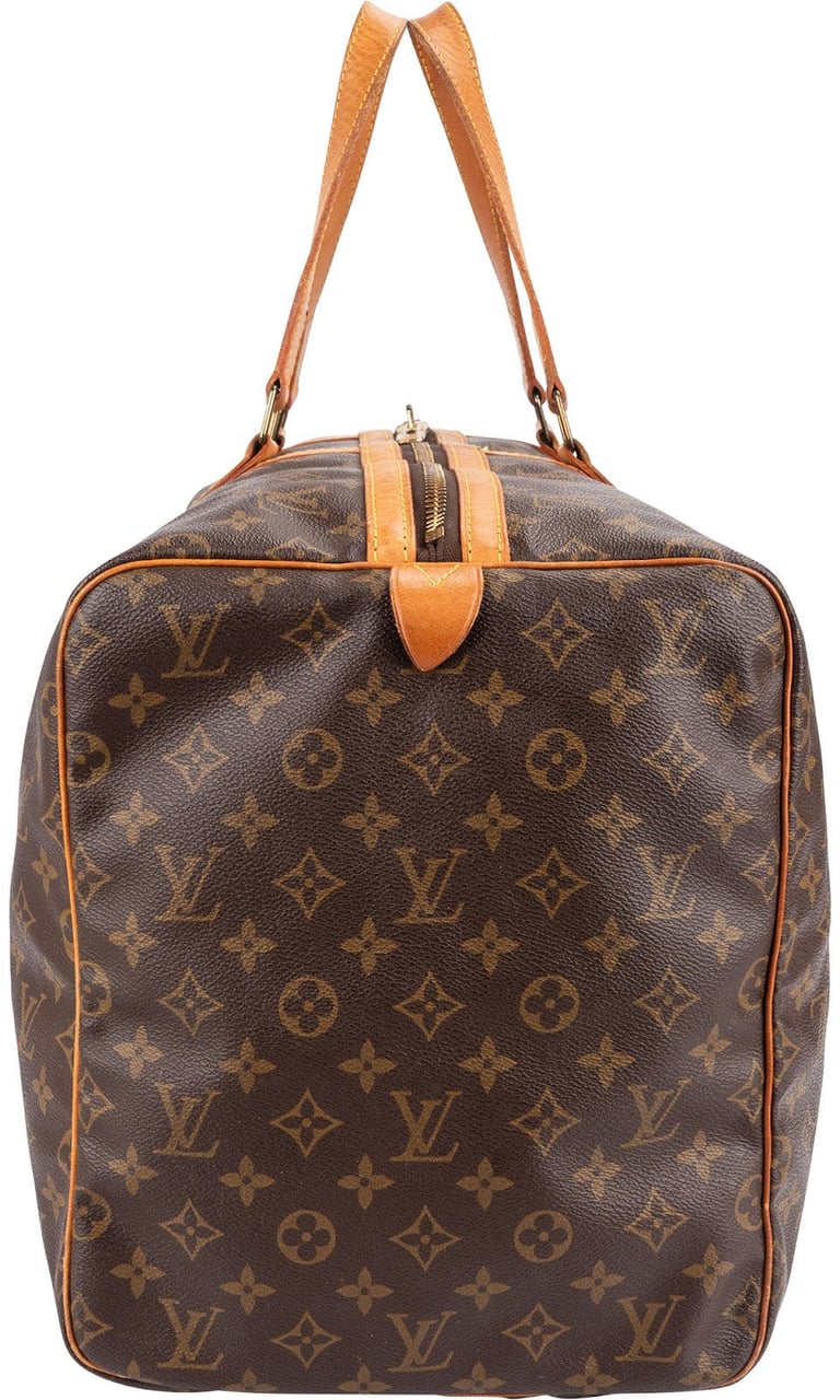 Louis Vuitton Monogram Canvas Sac Souple 55 Travel Bag Bruin