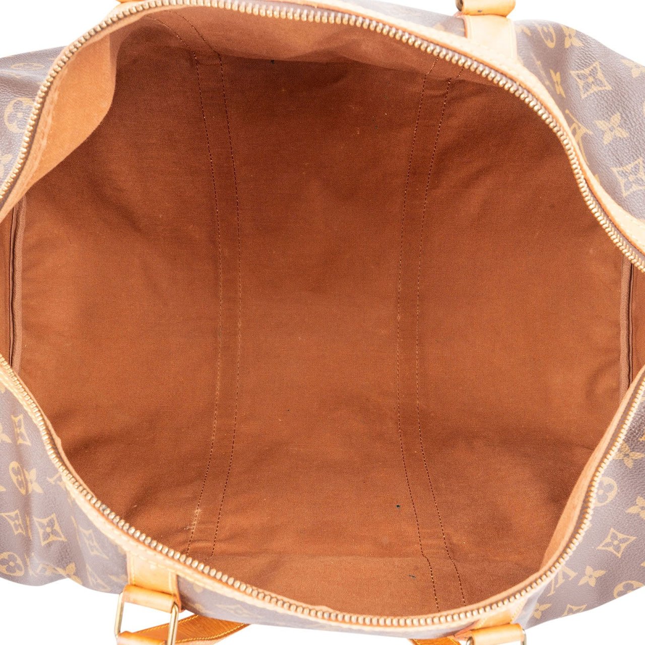 Louis Vuitton Monogram Canvas Sac Souple 55 Travel Bag Bruin