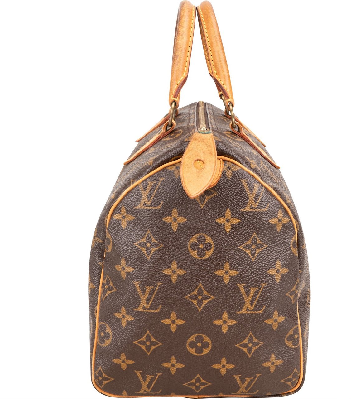 Louis Vuitton Monogram Canvas Speedy 30 Handbag Bruin