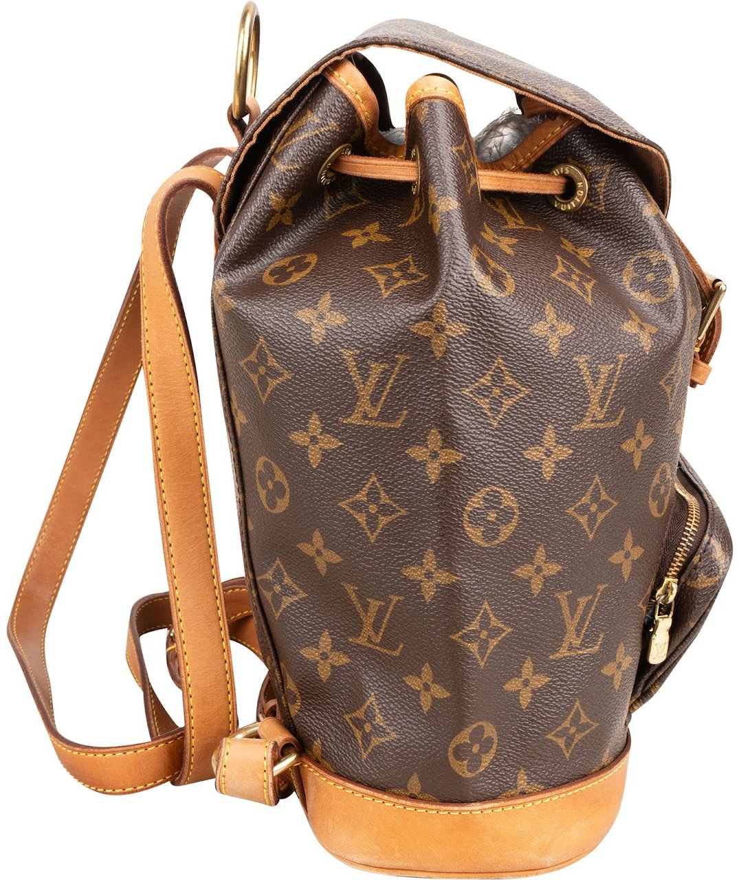 Louis Vuitton Monogram Canvas Montsouris MM Backpack Bruin