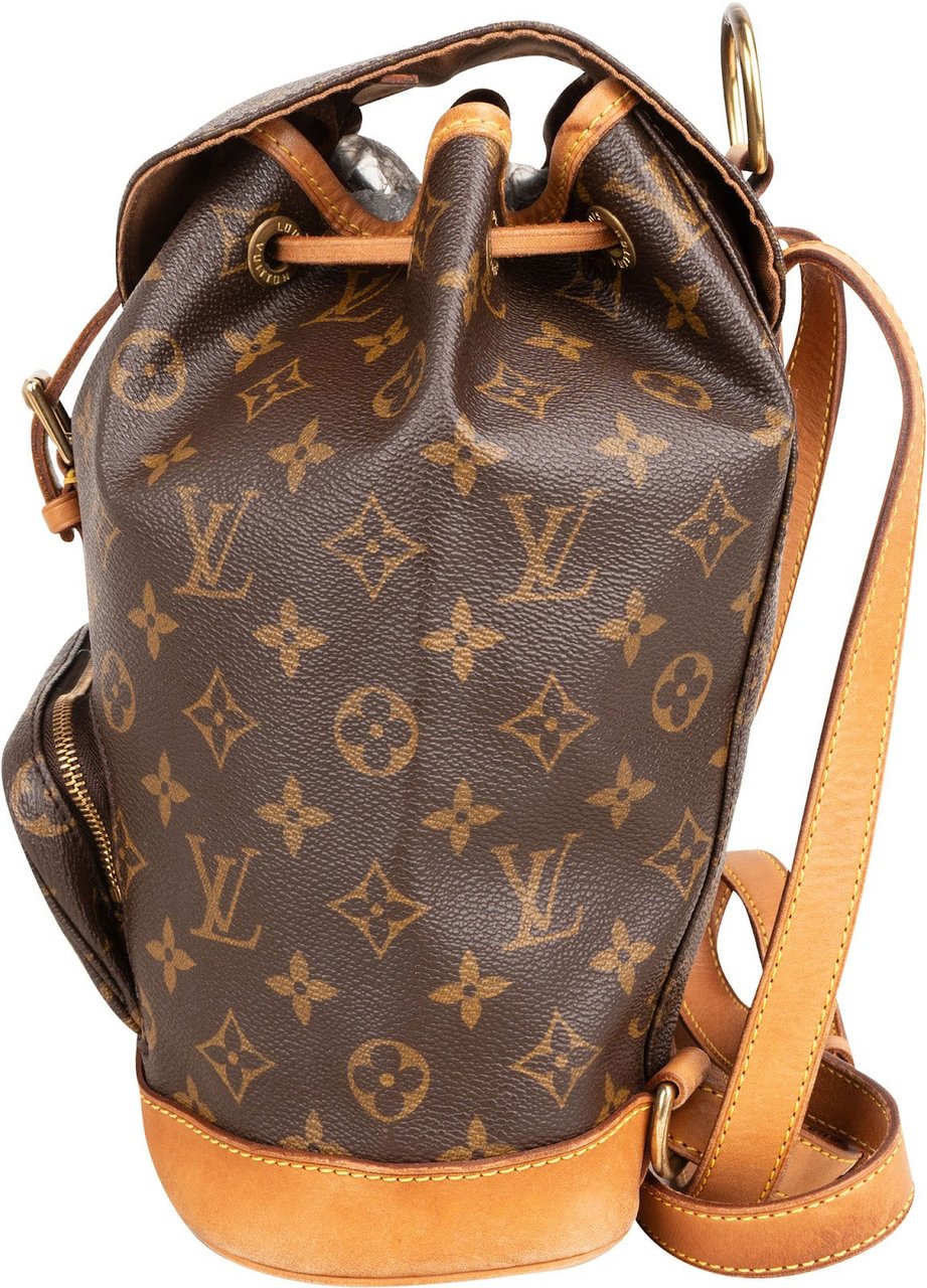 Louis Vuitton Monogram Canvas Montsouris MM Backpack Bruin