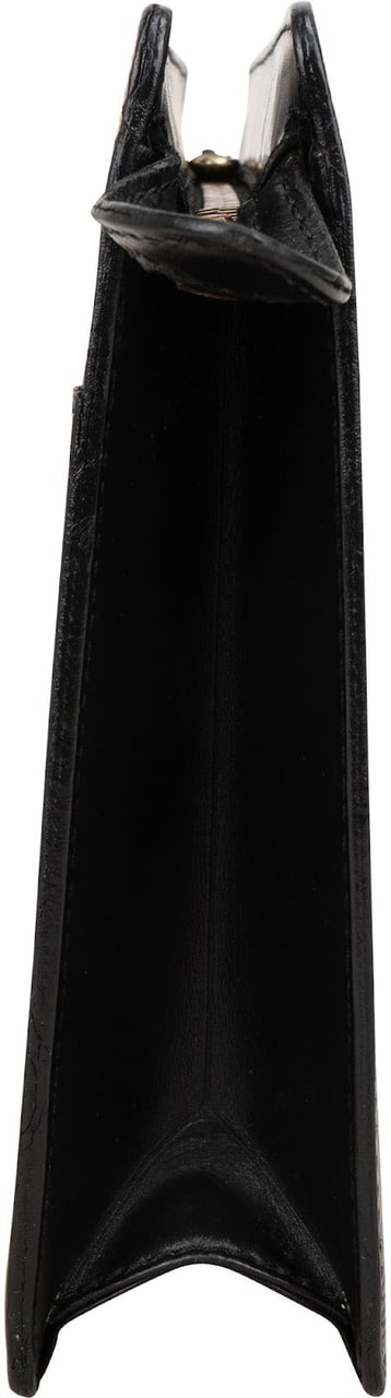 Louis Vuitton Noir Epi Leather Pochette Homme Clutch Zwart