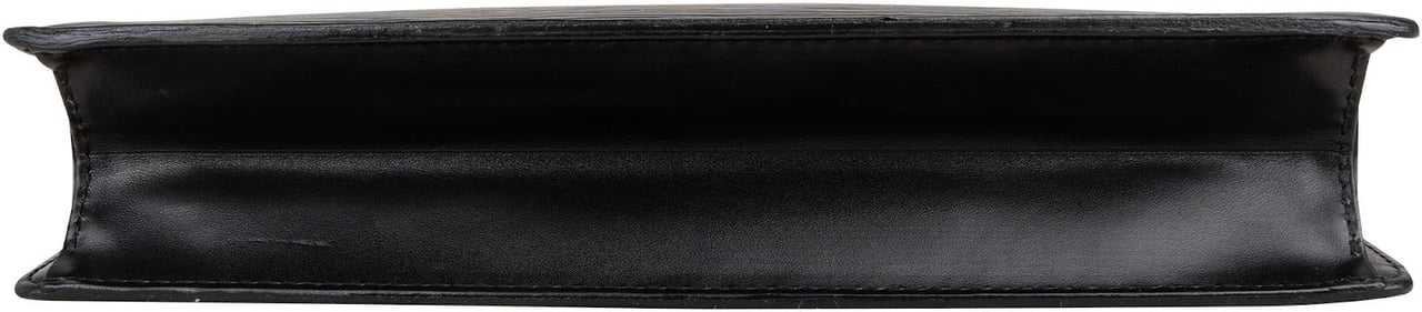 Louis Vuitton Noir Epi Leather Pochette Homme Clutch Zwart
