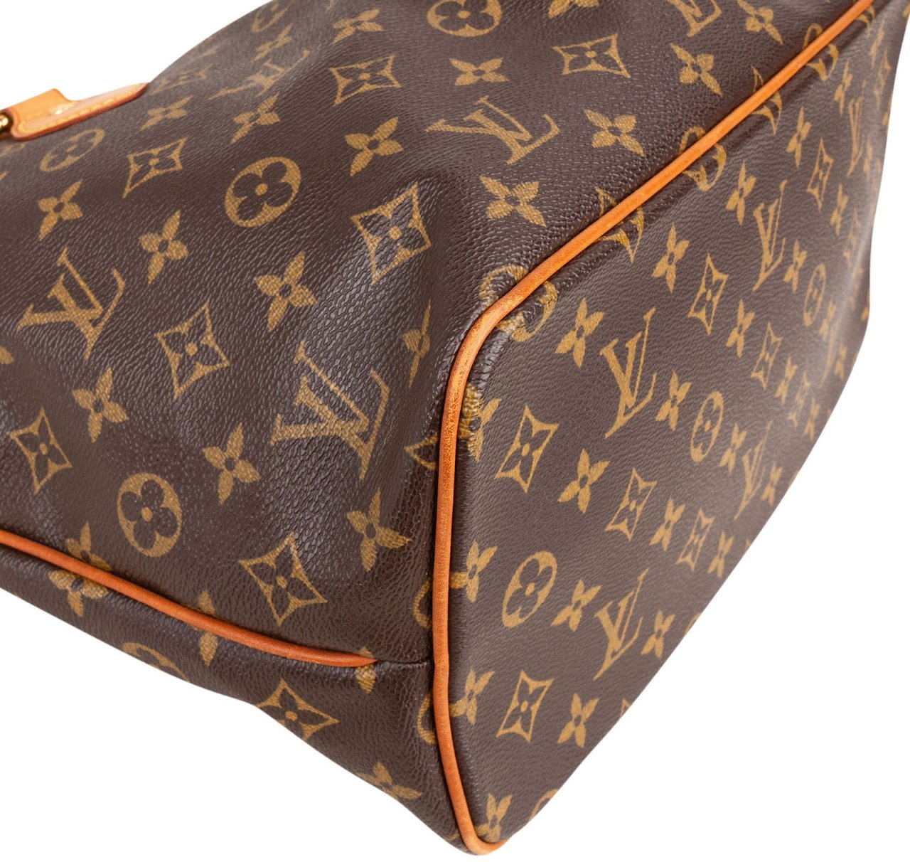 Louis Vuitton Monogram Canvas Palermo PM Handbag Bruin