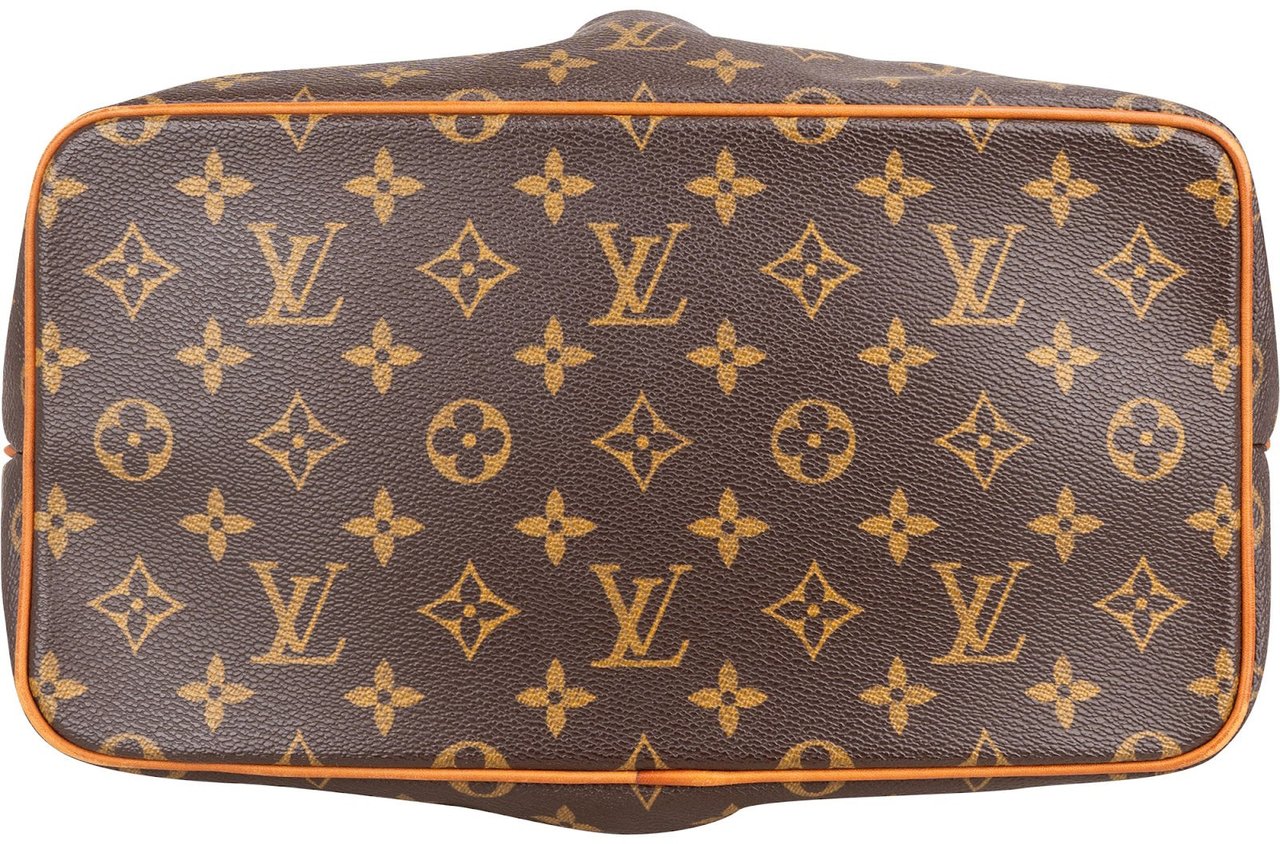 Louis Vuitton Monogram Canvas Palermo PM Handbag Bruin