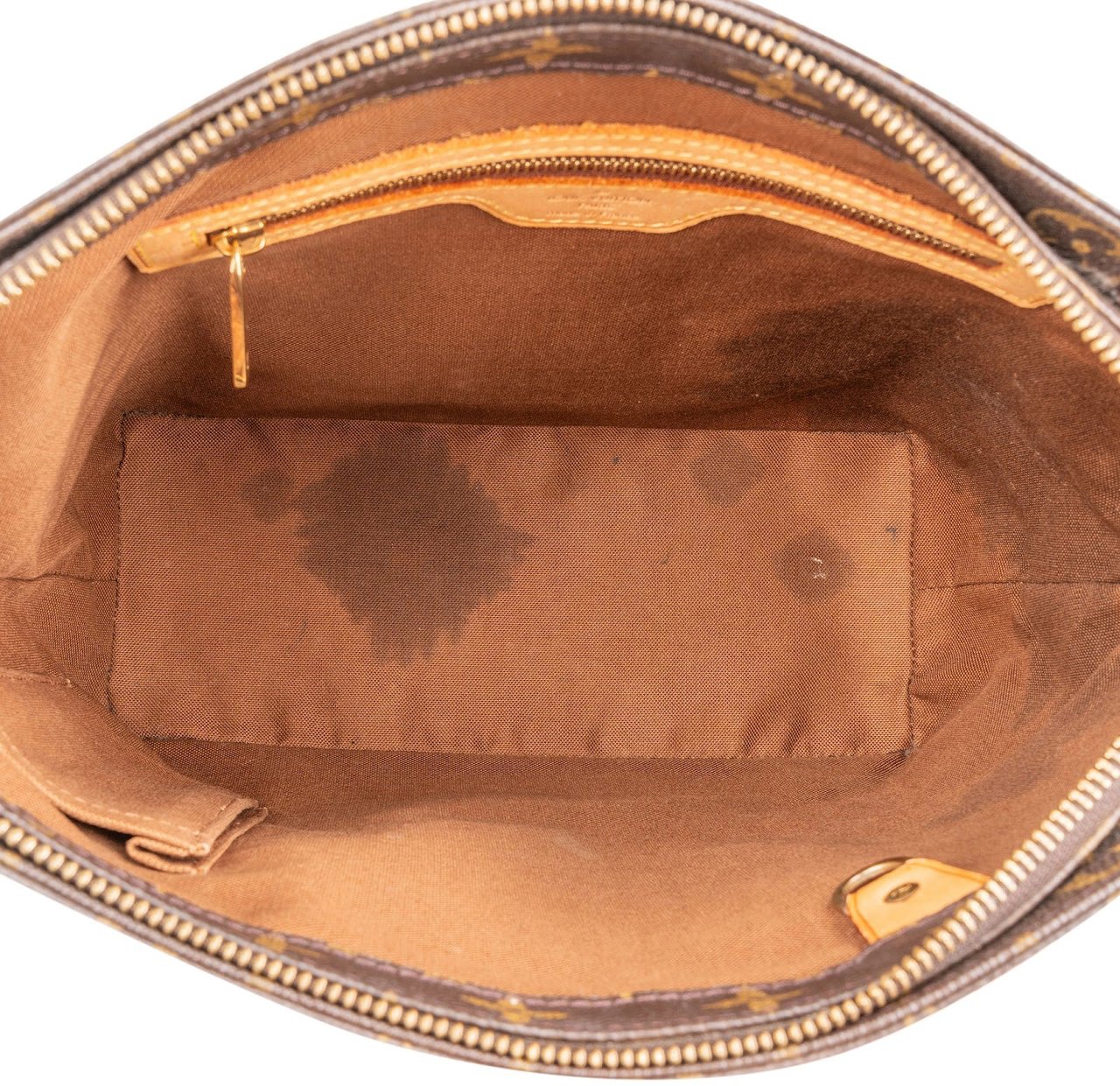 Louis Vuitton Monogram Canvas Cabas Piano Shoulder Bag Bruin