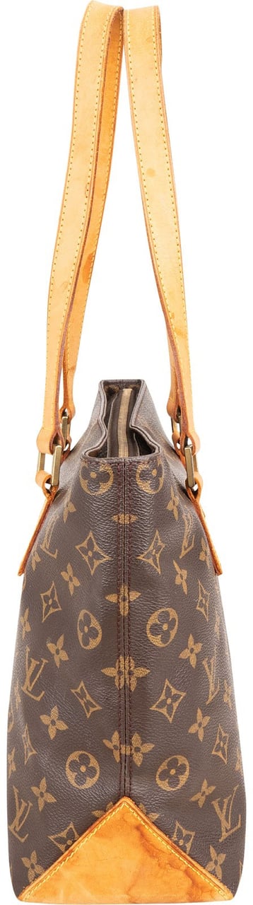 Louis Vuitton Monogram Canvas Cabas Piano Shoulder Bag Bruin