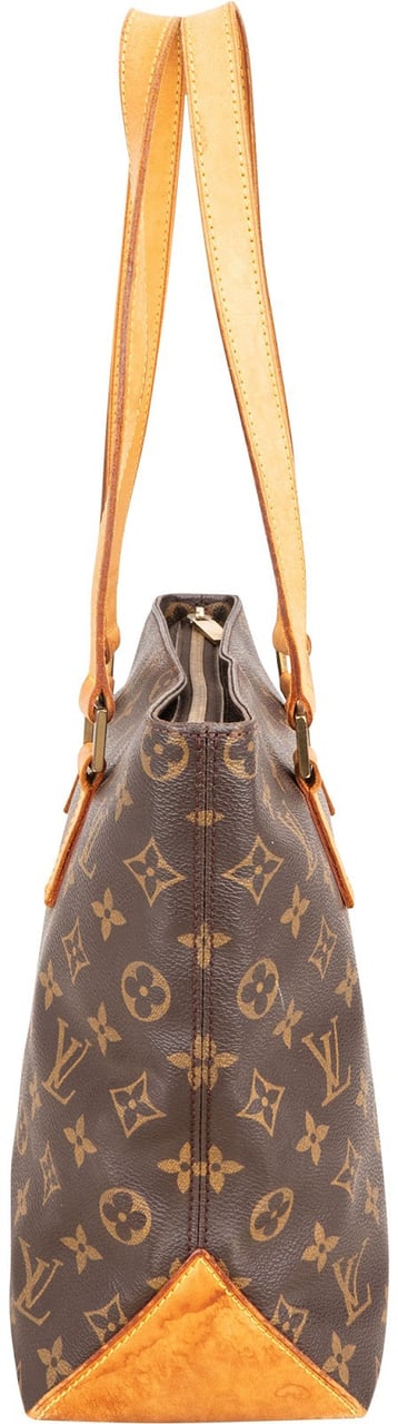 Louis Vuitton Monogram Canvas Cabas Piano Shoulder Bag Bruin