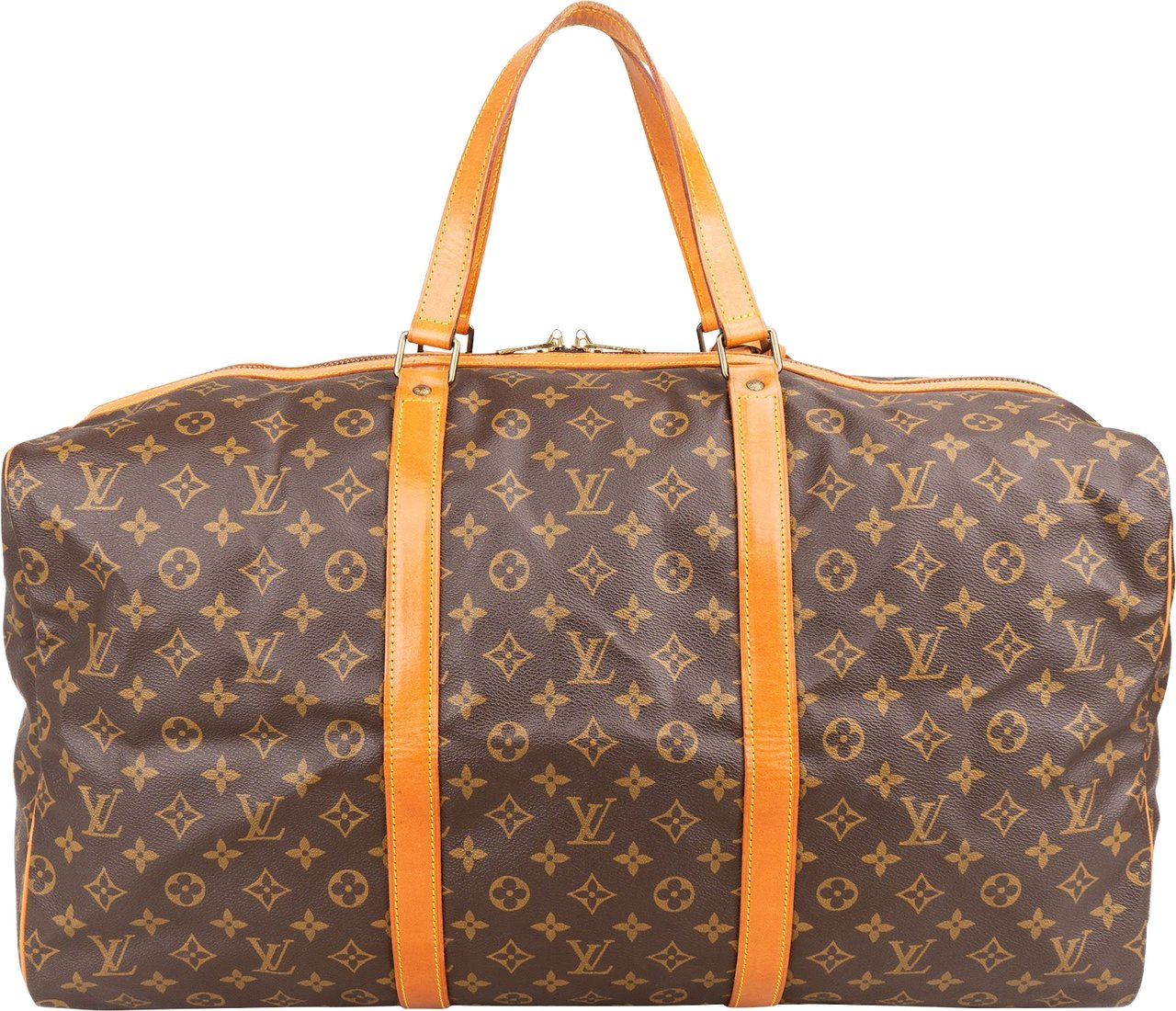 Louis Vuitton Monogram Canvas Sac Souple 55 Travel Bag Bruin