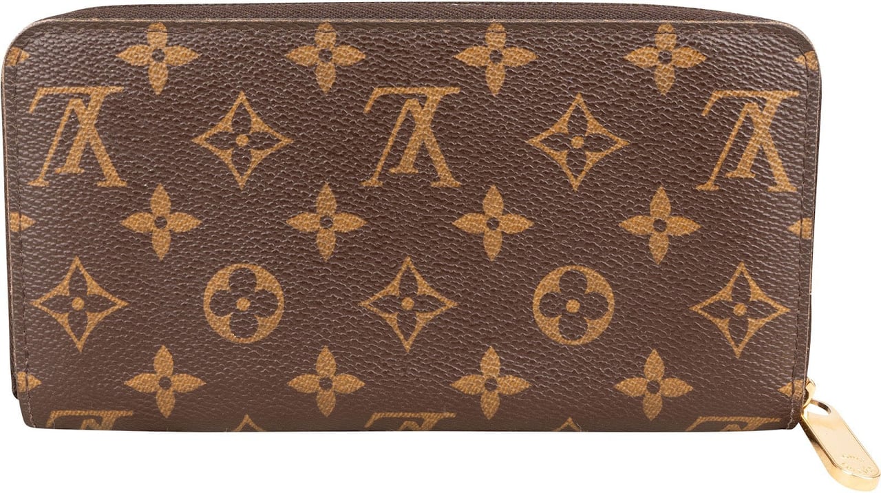 Louis Vuitton Monogram Canvas Zippy Wallet Bruin