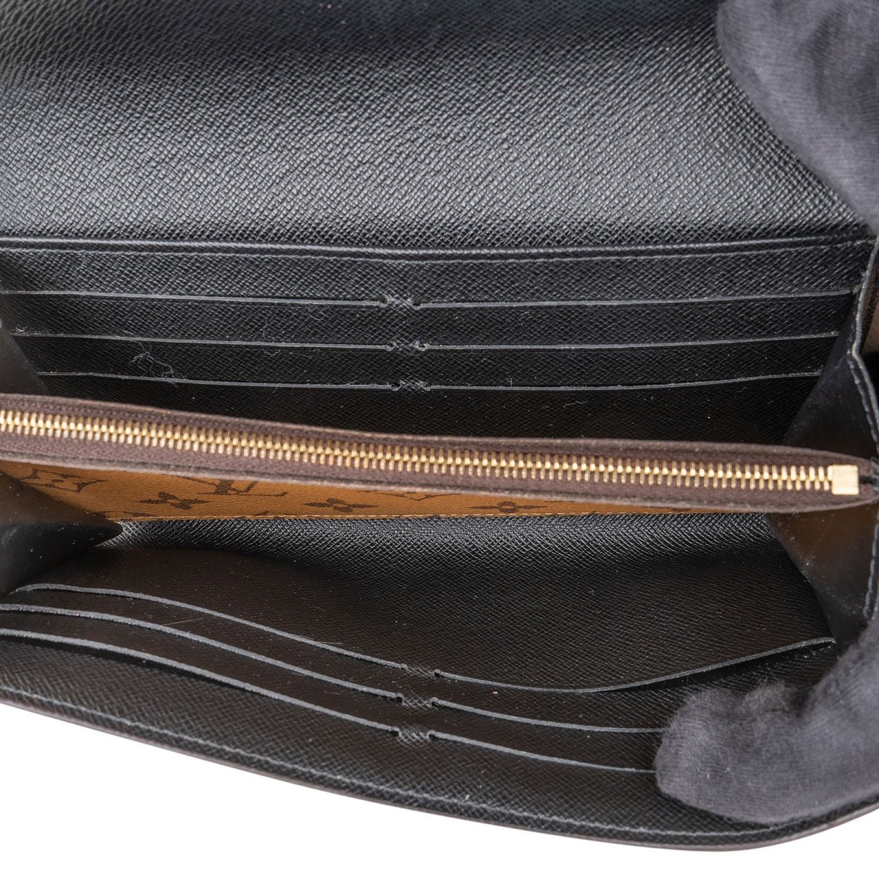 Louis Vuitton Monogram Giant Reverse Canvas Sarah Wallet Bruin