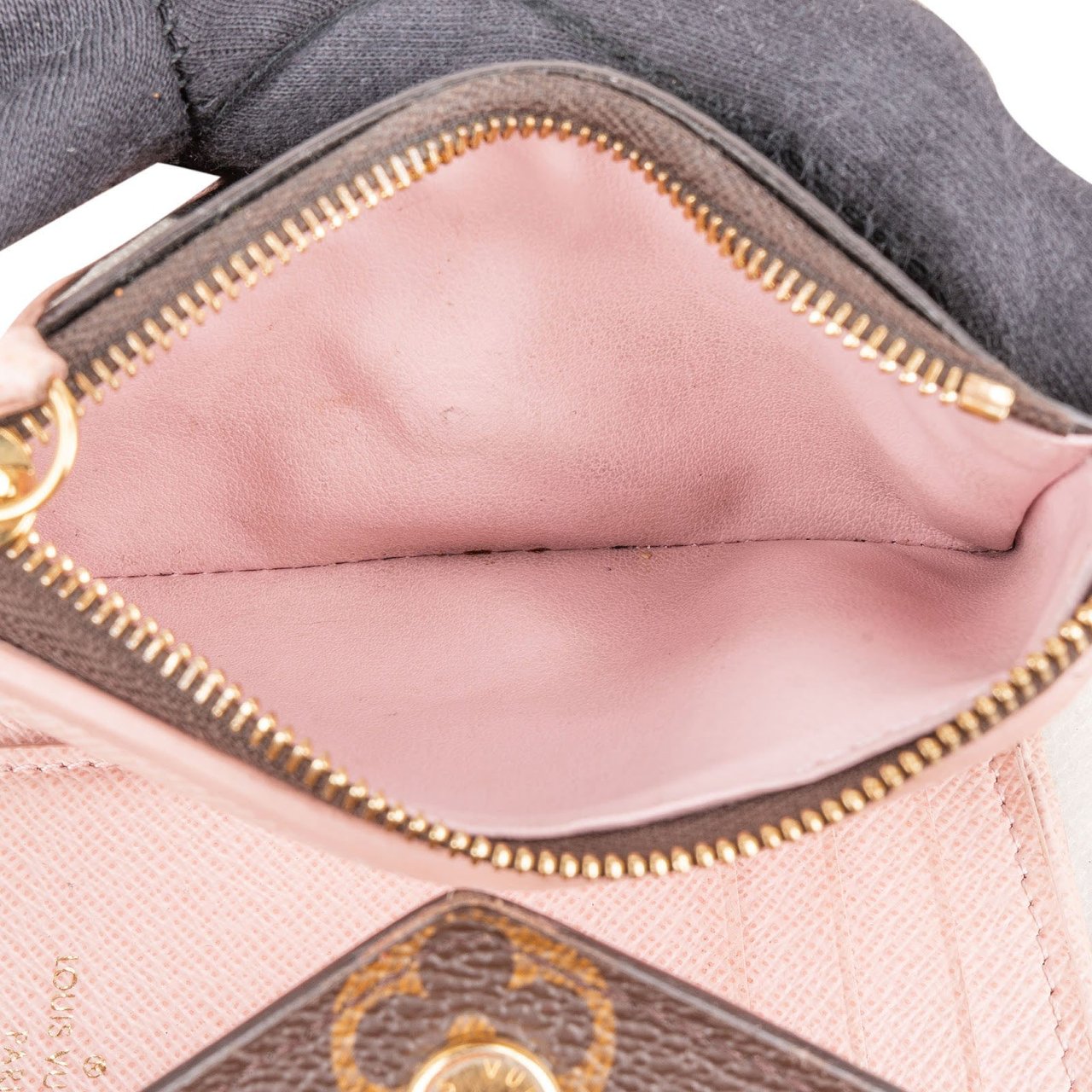 Louis Vuitton Monogram Canvas Victorine Wallet Bruin