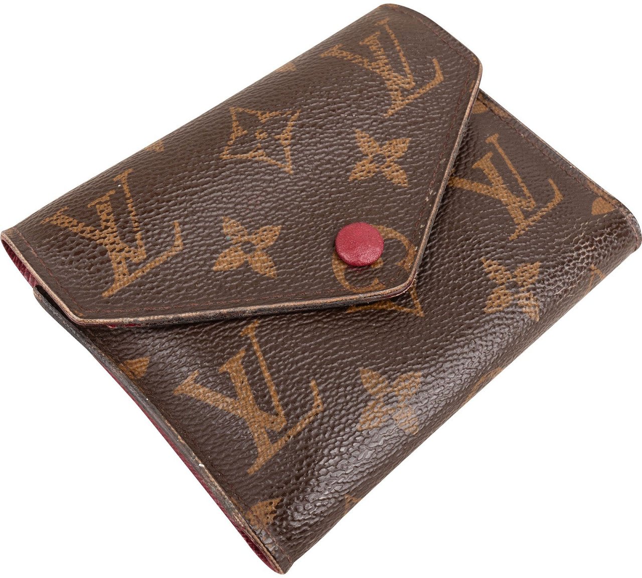 Louis Vuitton Monogram Canvas Victorine Wallet Bruin