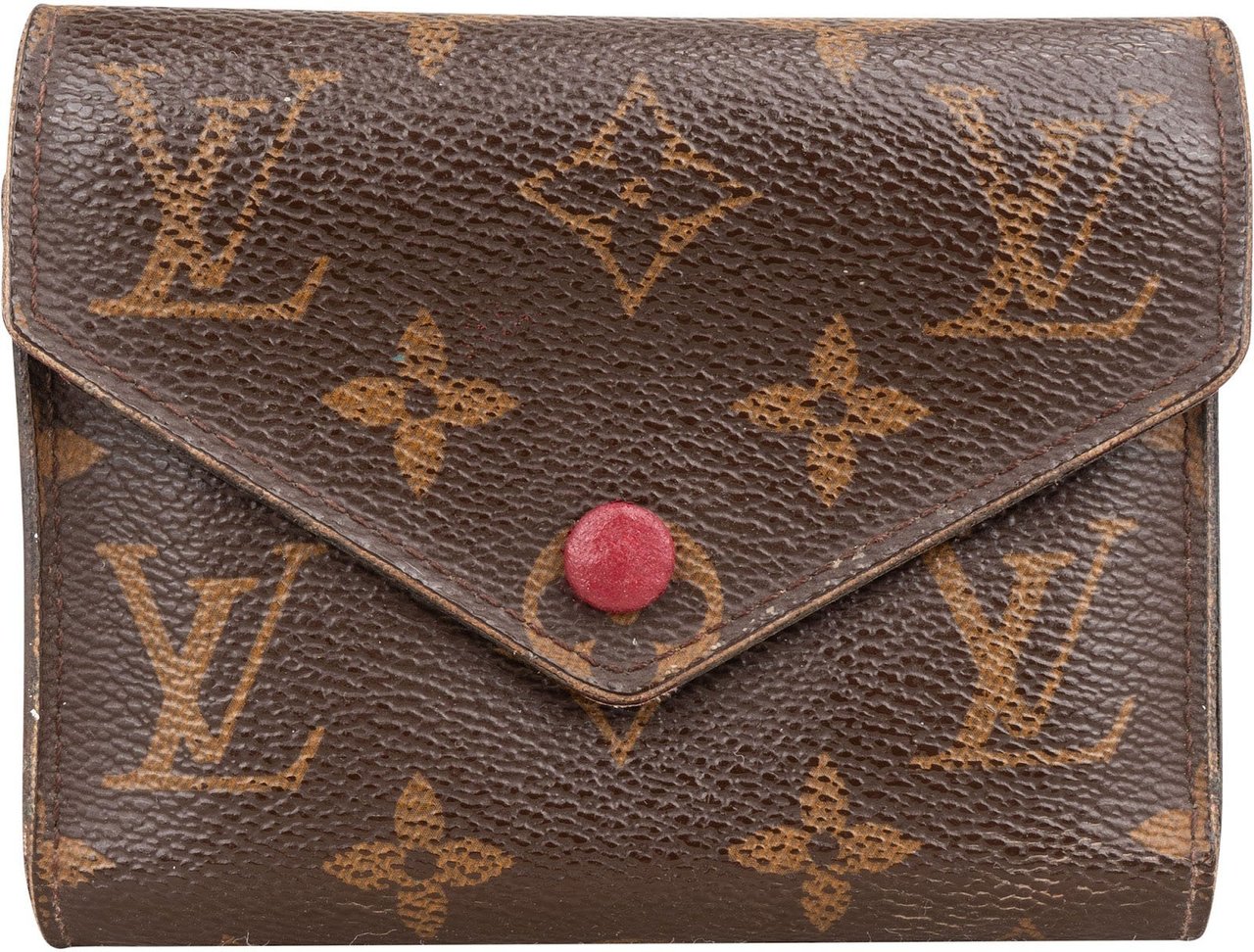 Louis Vuitton Monogram Canvas Victorine Wallet Bruin