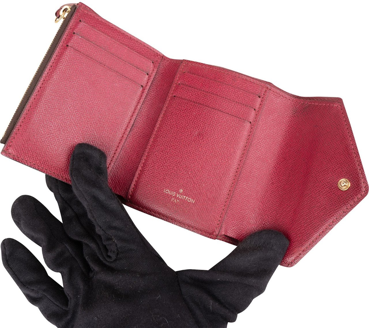 Louis Vuitton Monogram Canvas Victorine Wallet Bruin