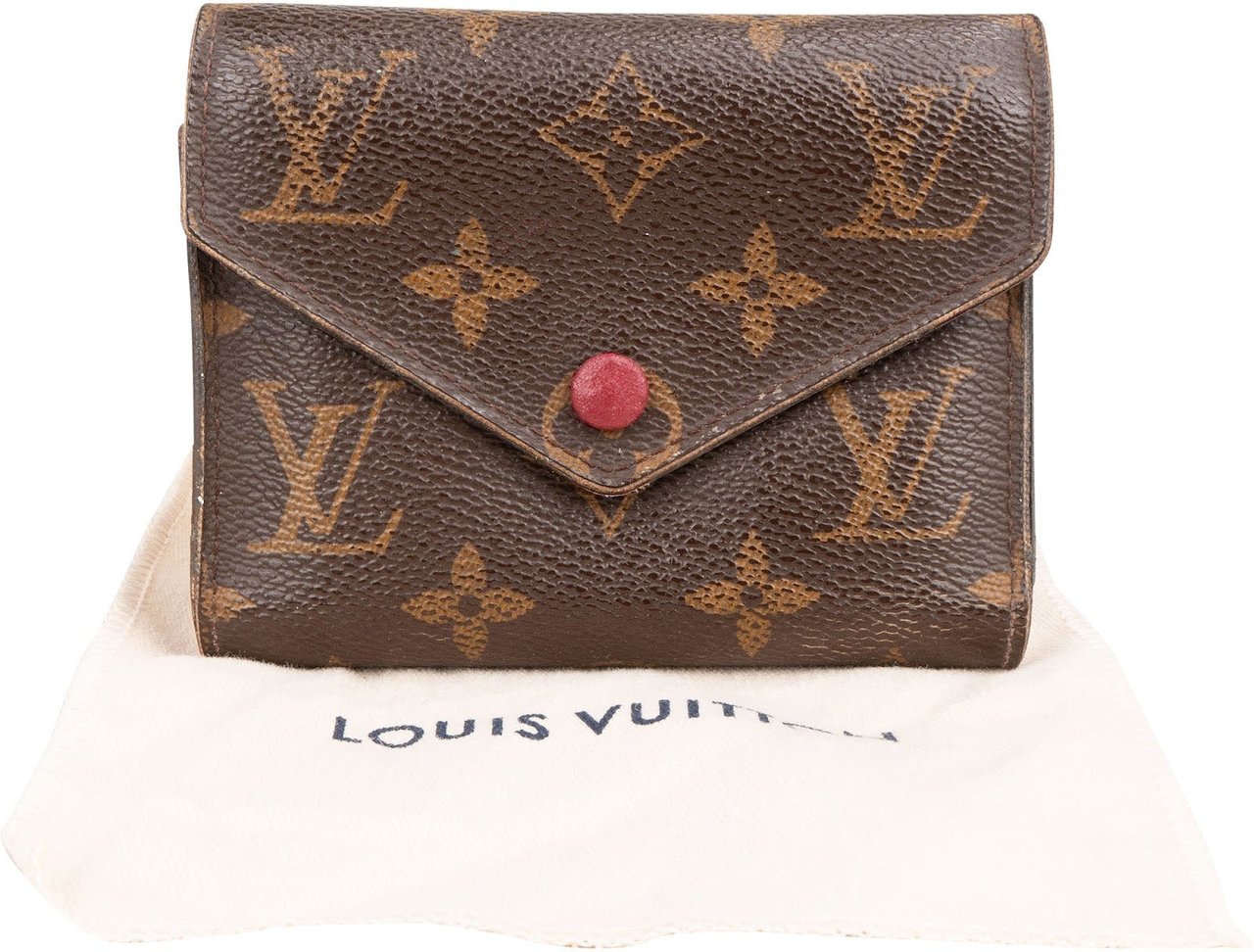 Louis Vuitton Monogram Canvas Victorine Wallet Bruin
