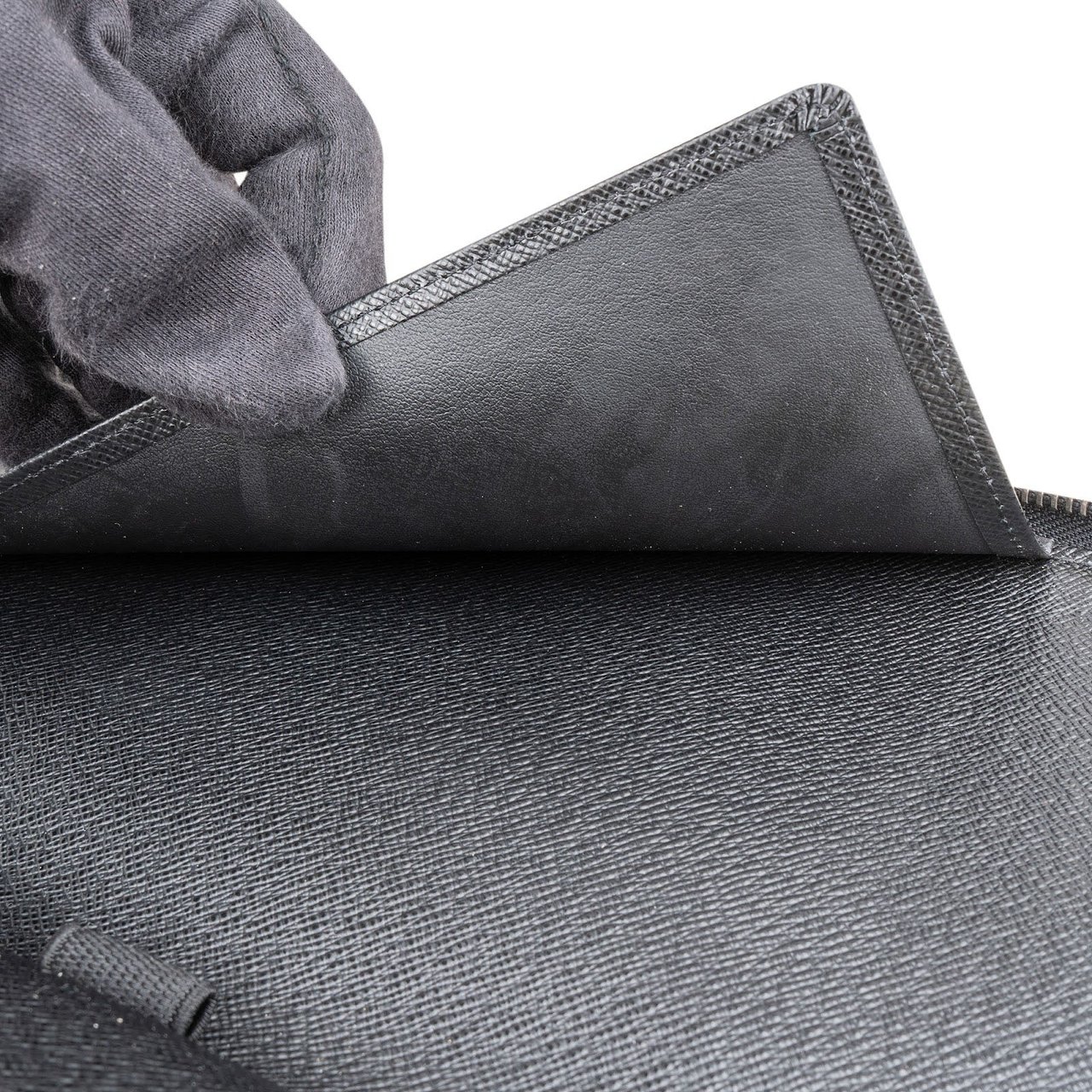 Louis Vuitton Monogram Damier Graphite Canvas Zippy Organizer Wallet Zwart