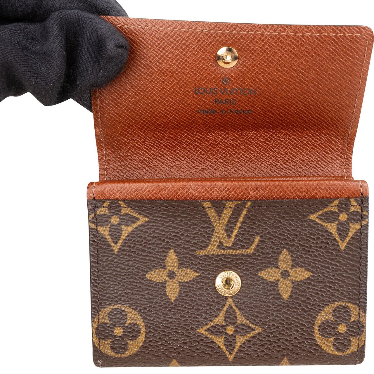 Louis Vuitton Monogram Canvas Mini Coin Wallet Bruin