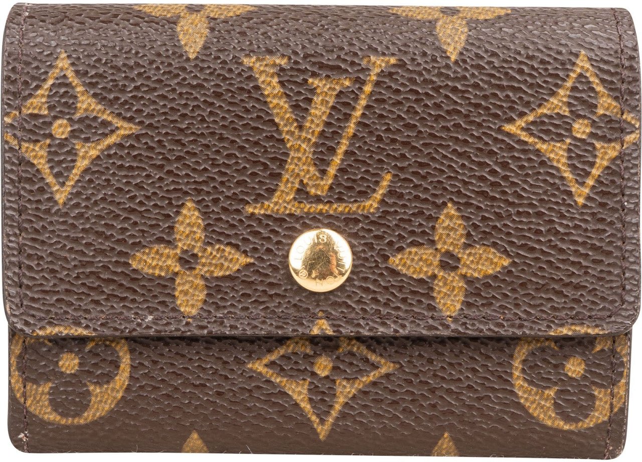 Louis Vuitton Monogram Canvas Mini Coin Wallet Bruin