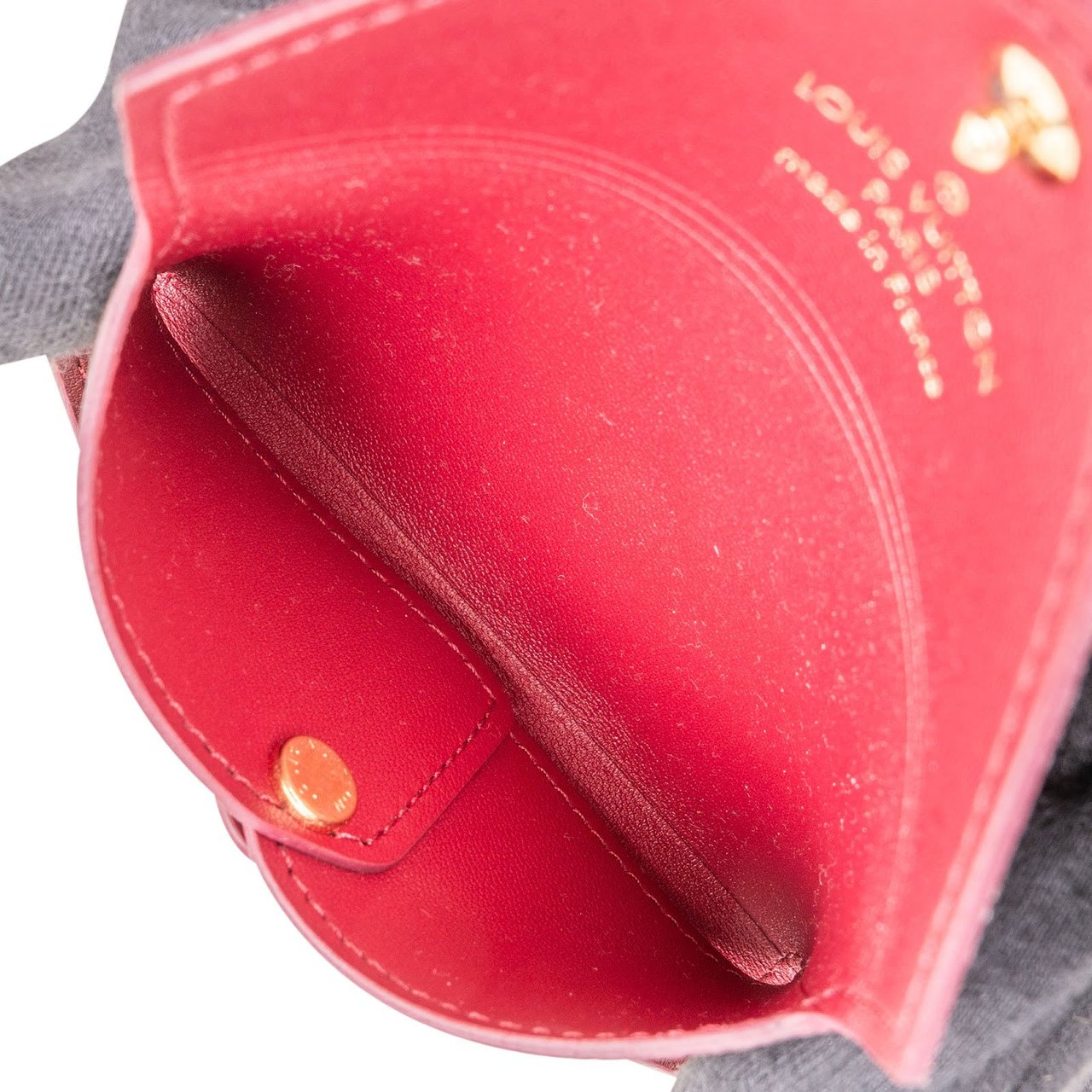 Louis Vuitton Monogram Canvas Mini Kirigami Etui Coin Etui Bruin