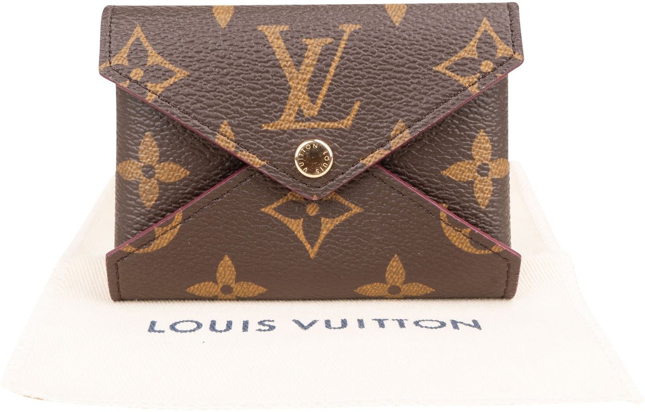 Louis Vuitton Monogram Canvas Mini Kirigami Etui Coin Etui Bruin