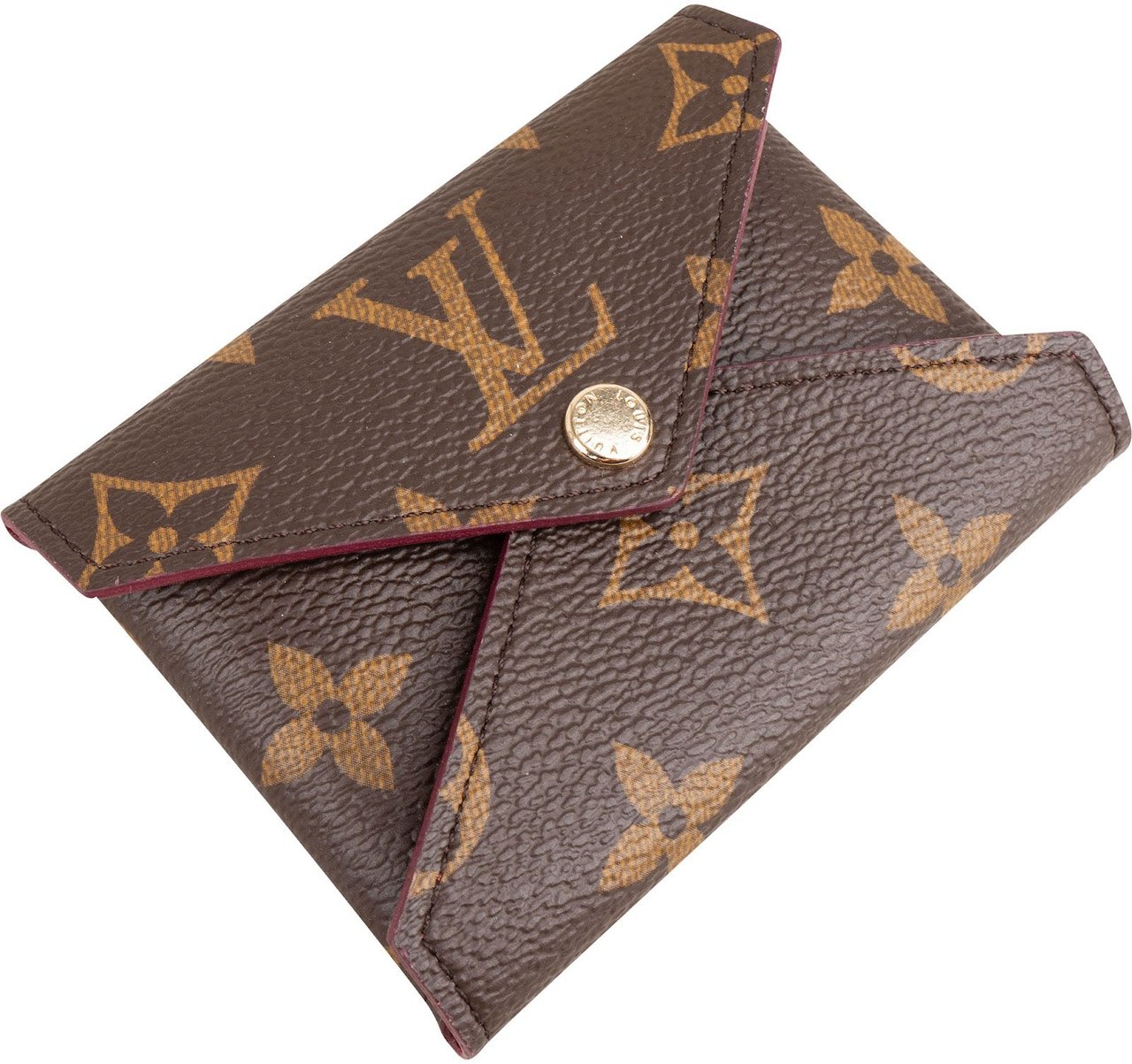 Louis Vuitton Monogram Canvas Mini Kirigami Etui Coin Etui Bruin