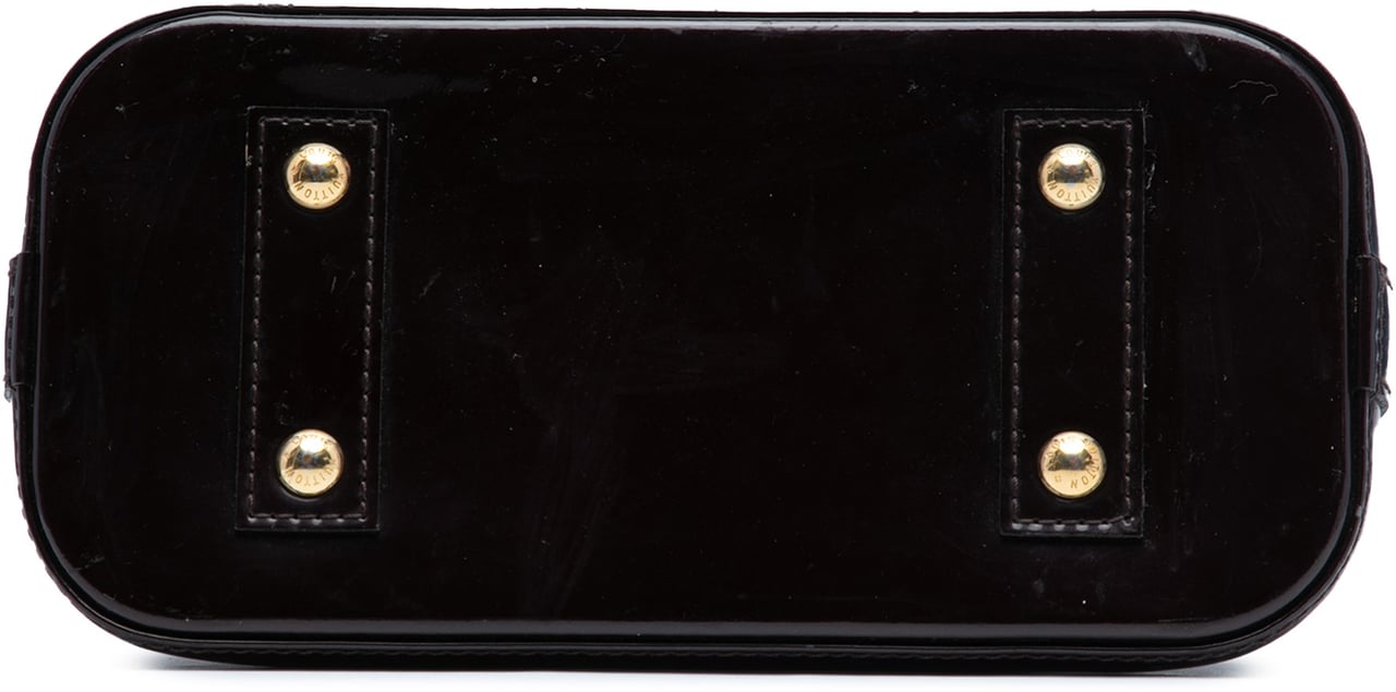 Louis Vuitton Monogram Vernis Ombre Alma BB Rood