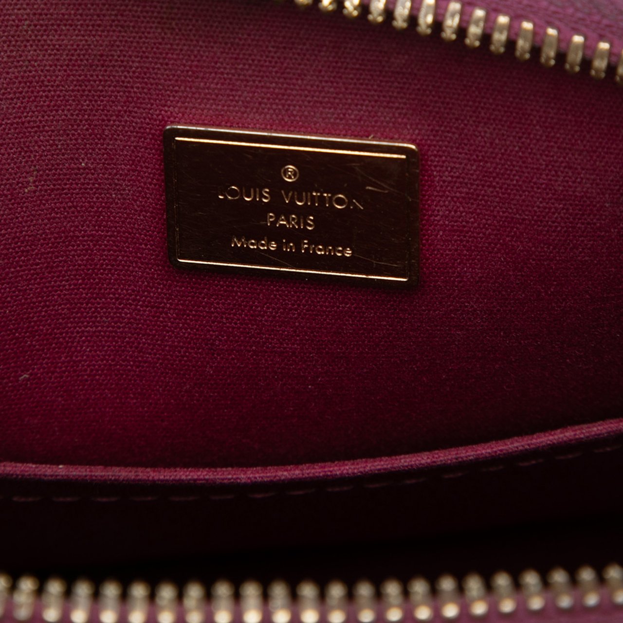 Louis Vuitton Monogram Vernis Ombre Alma BB Rood