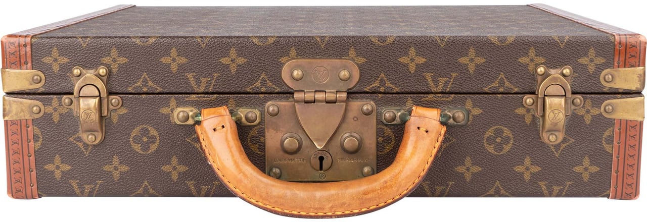 Louis Vuitton Louis Vuitton Canvas Monogram President Briefcase Suitcase Koffer Trunk Divers