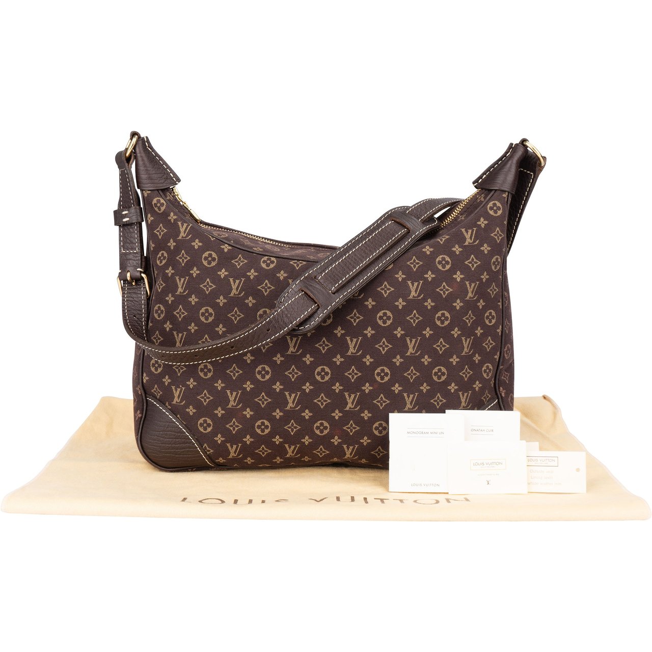 Louis Vuitton Louis Vuitton Mini Lin Monogram Boulogne Crossbody Bag Divers