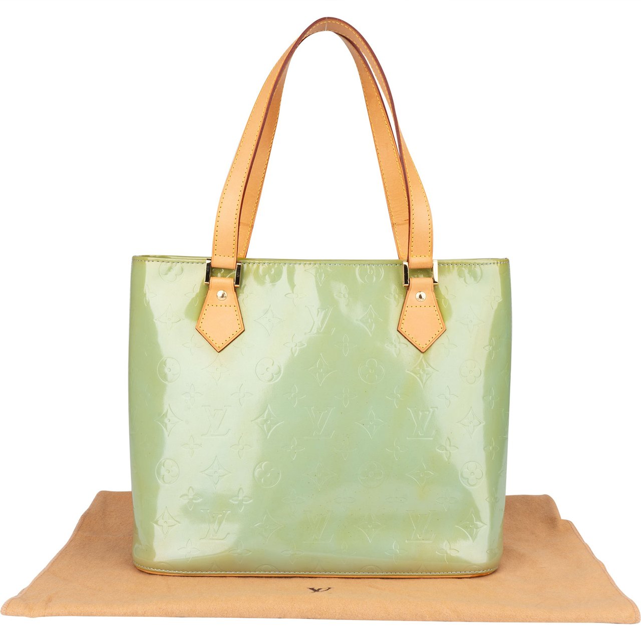 Louis Vuitton Louis Vuitton Vernis Monogram Houston Handbag Divers