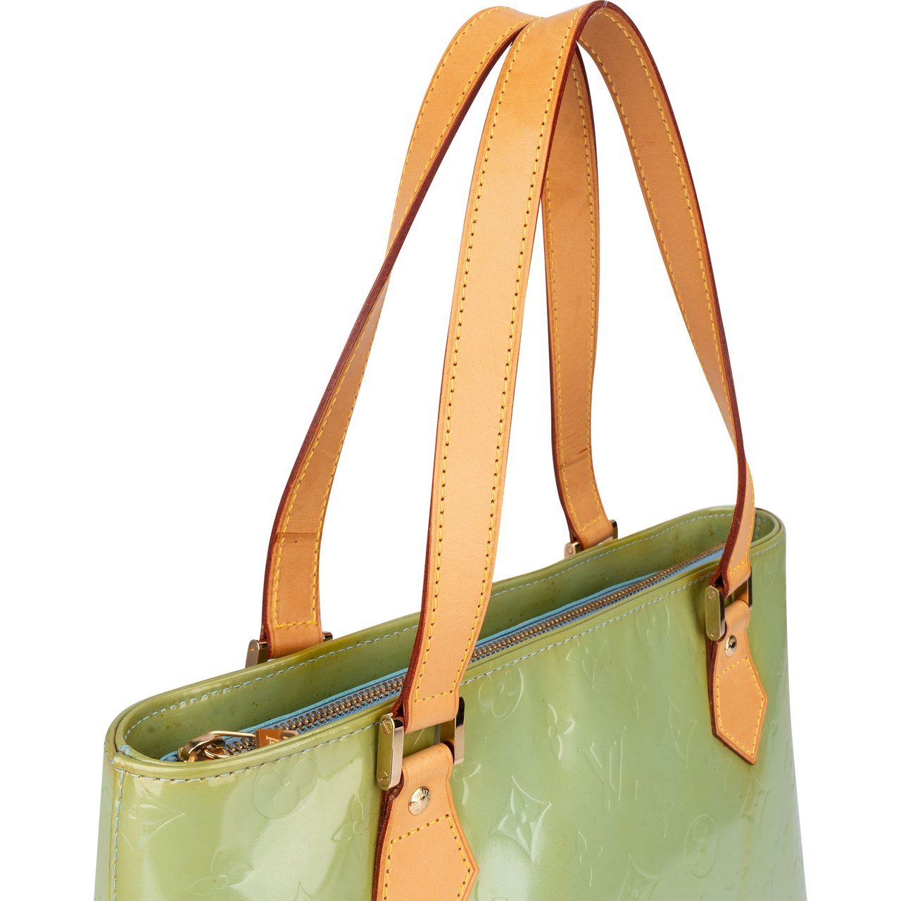 Louis Vuitton Louis Vuitton Vernis Monogram Houston Handbag Divers