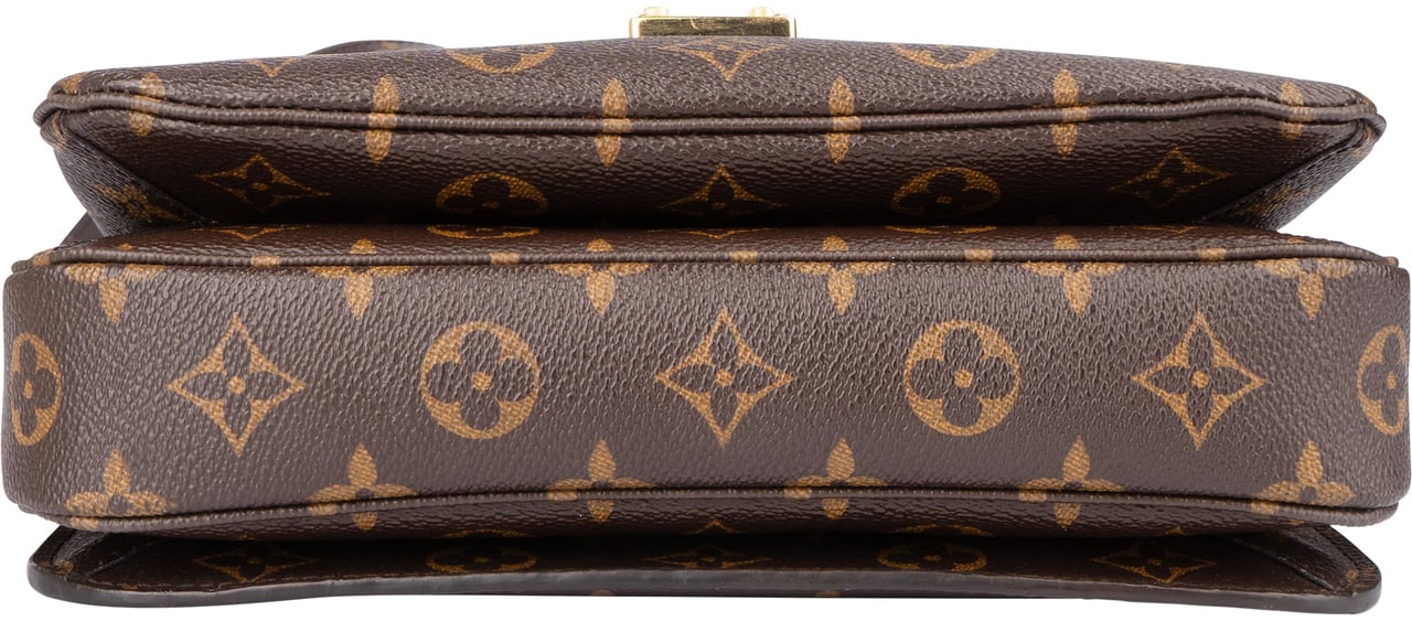 Louis Vuitton Louis Vuitton Canvas Monogram Metis Handbag Bruin
