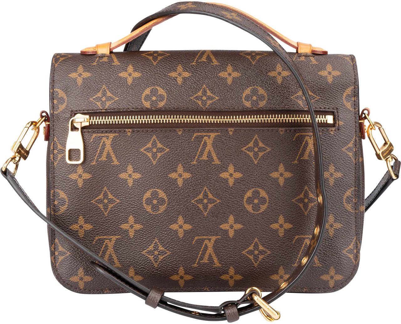 Louis Vuitton Louis Vuitton Canvas Monogram Metis Handbag Bruin