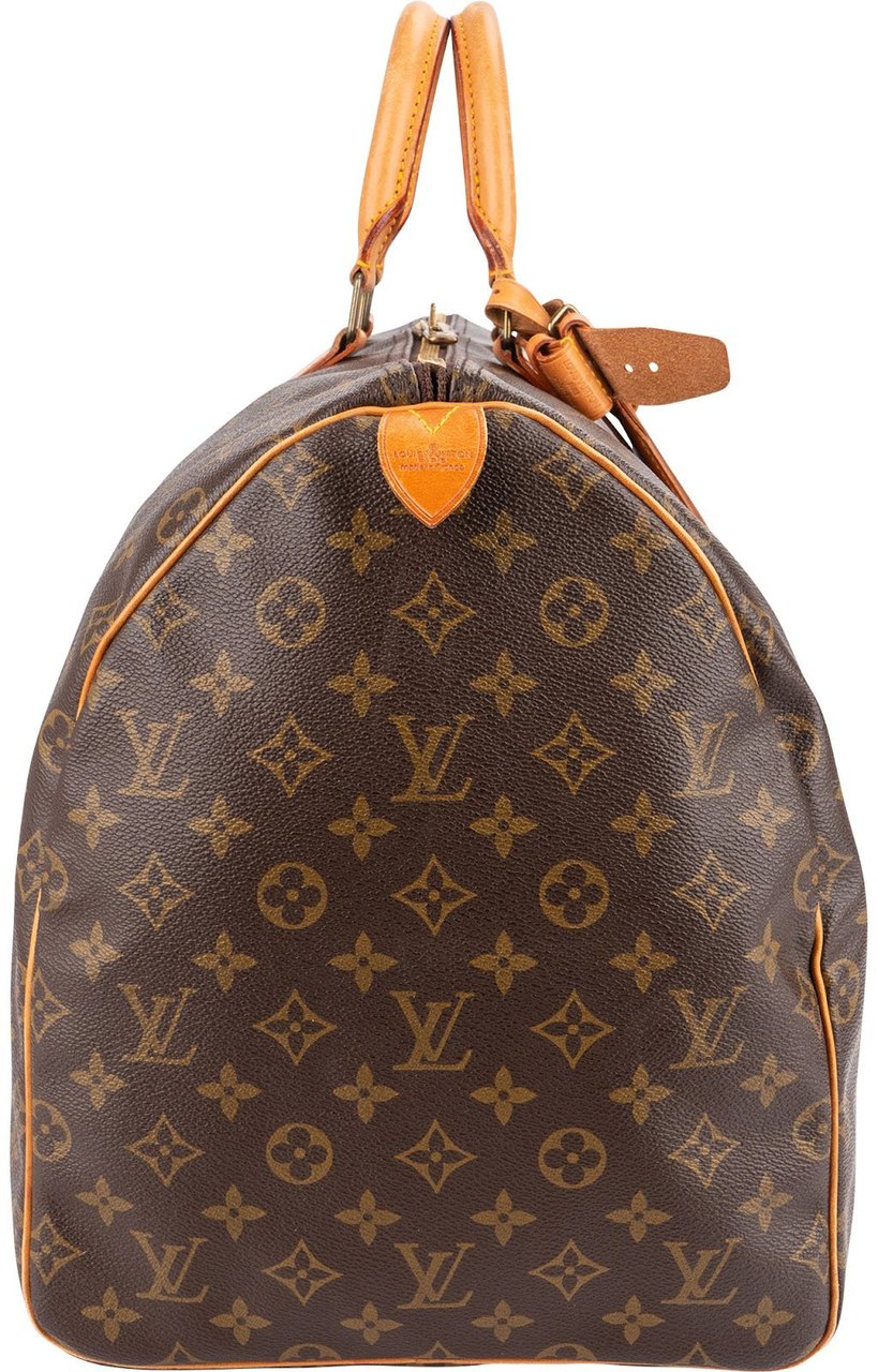 Louis Vuitton Monogram Canvas Keepall 55 Travel Bag Bruin