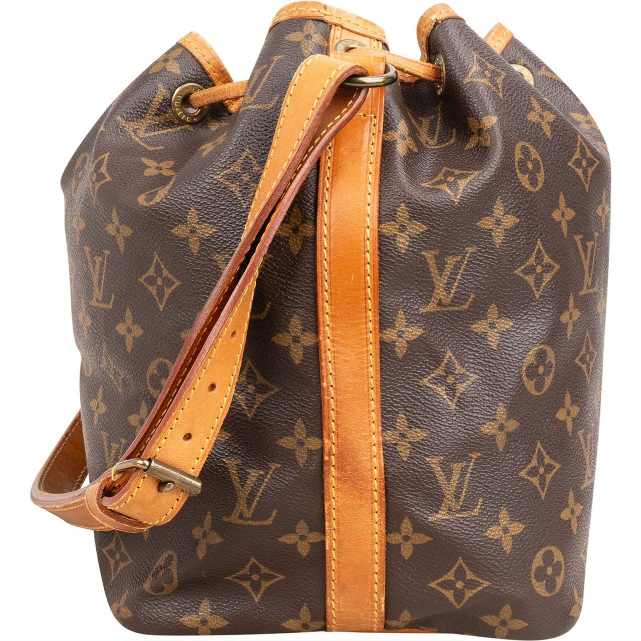 Louis Vuitton Monogram Canvas Sac Noé Petit Shoulder Bag Bruin