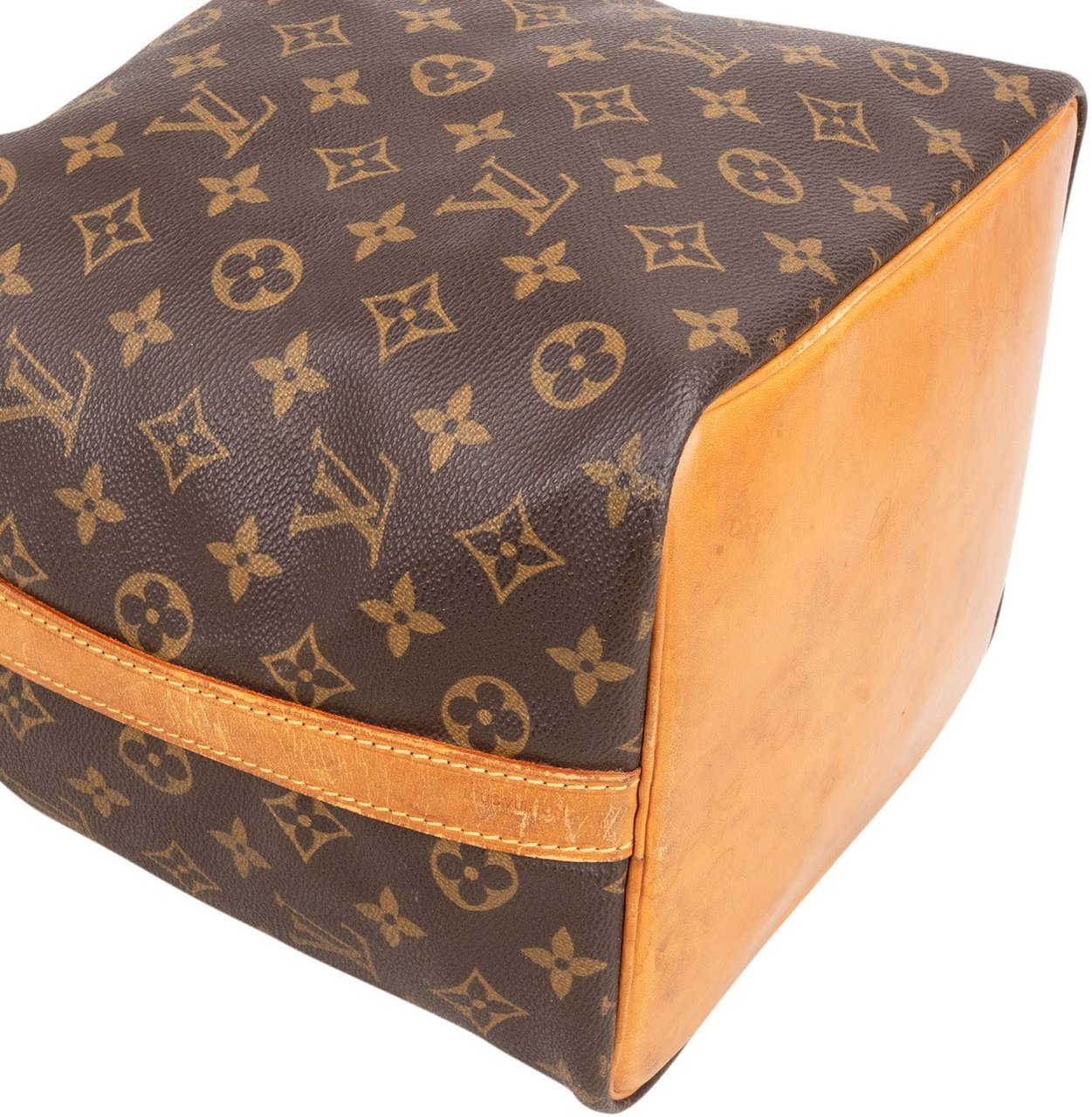 Louis Vuitton Monogram Canvas Sac Noé Petit Shoulder Bag Bruin