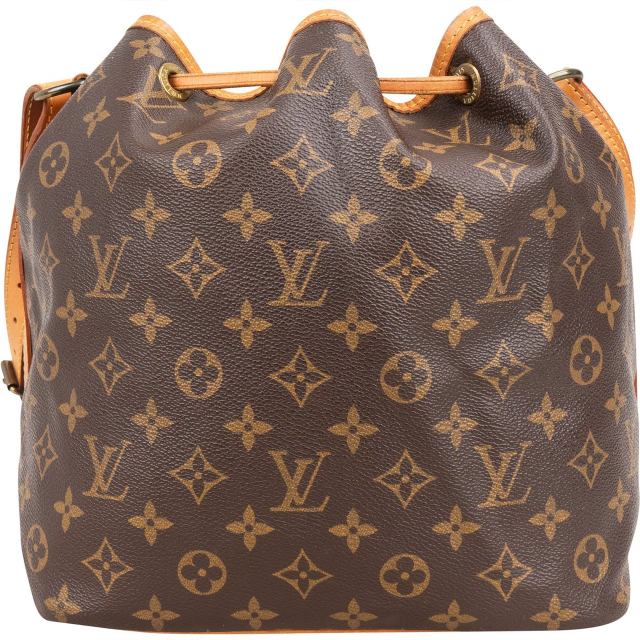 Louis Vuitton Monogram Canvas Sac Noé Petit Shoulder Bag Bruin