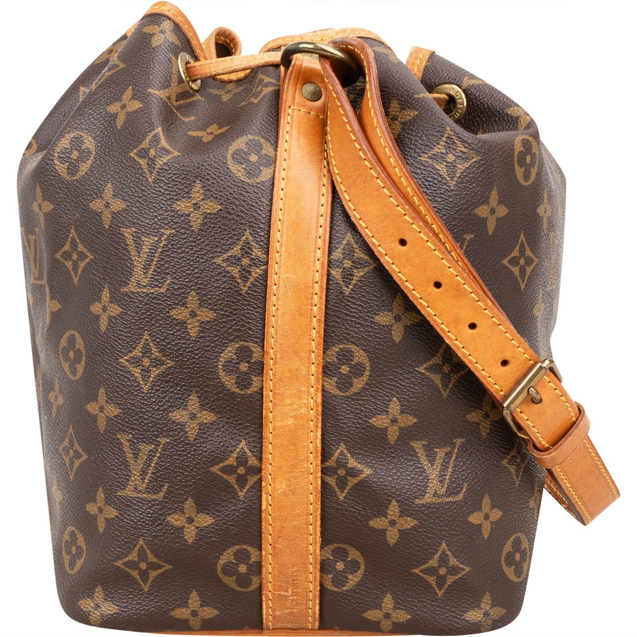 Louis Vuitton Monogram Canvas Sac Noé Petit Shoulder Bag Bruin
